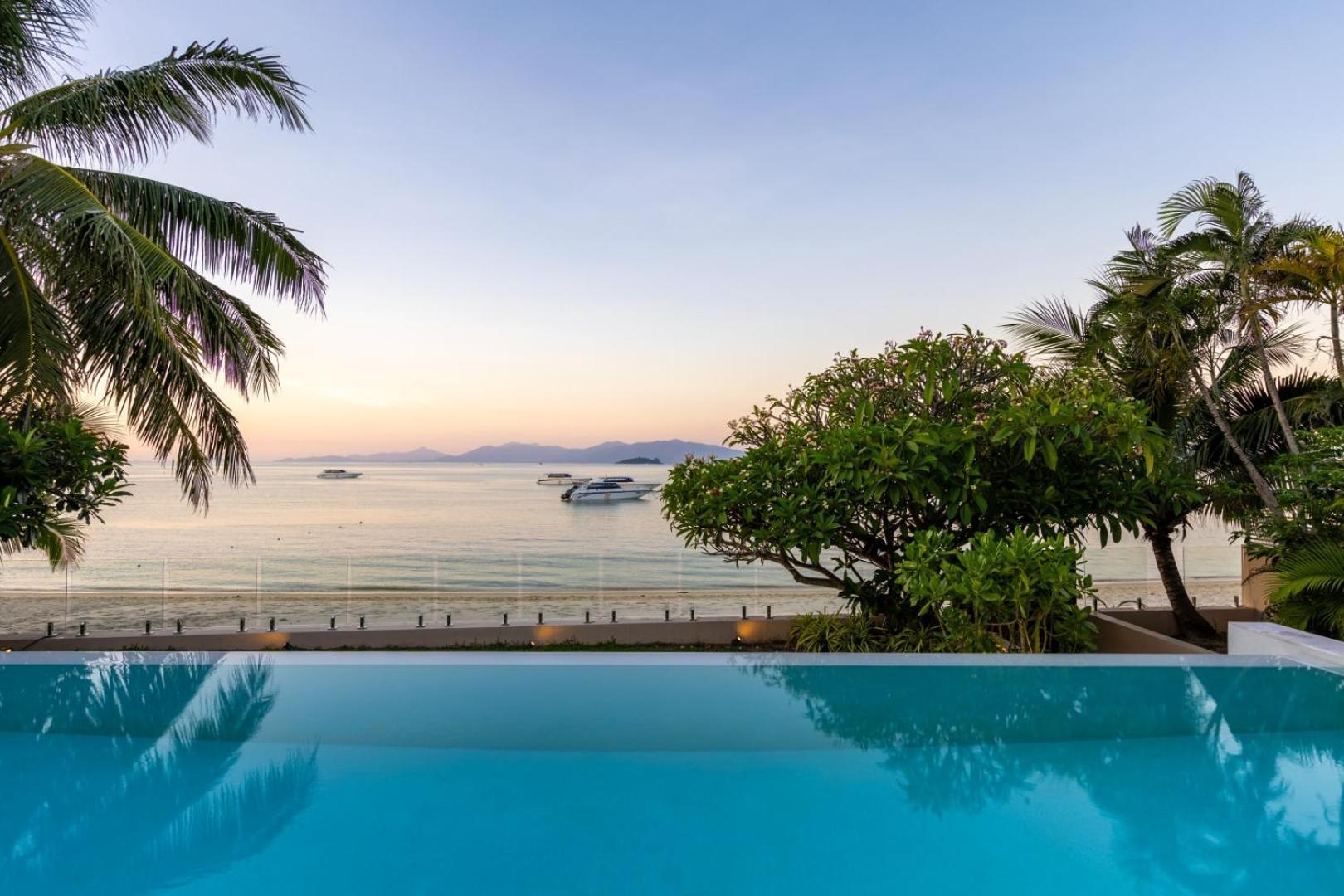 Bacaya Beachfront Villa Bangrak Plajı Dış mekan fotoğraf